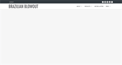 Desktop Screenshot of brazilianblowoutselect.com